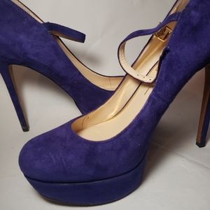 Suede Heels